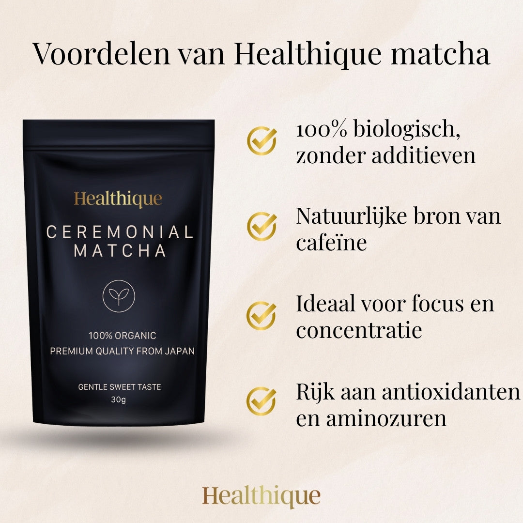 Ceremoniële Japanse matcha