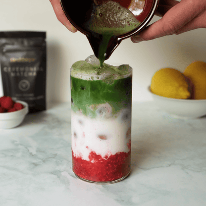 Ceremoniële Japanse matcha